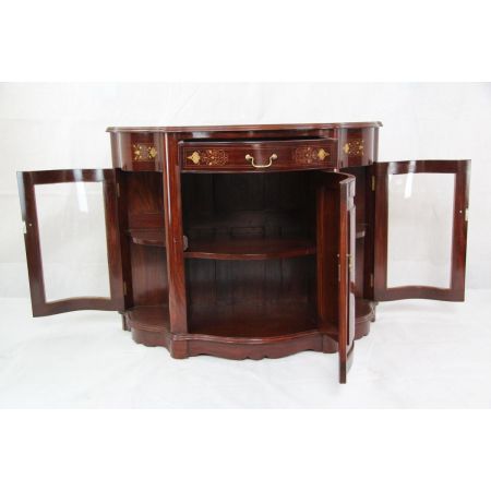 Sideboard  Palisanderholz Messingintarsien selten