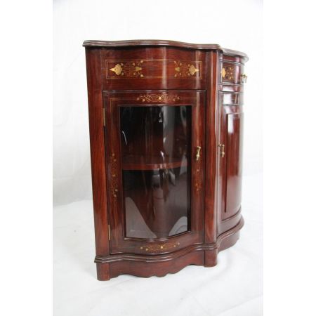 Sideboard  Palisanderholz Messingintarsien selten