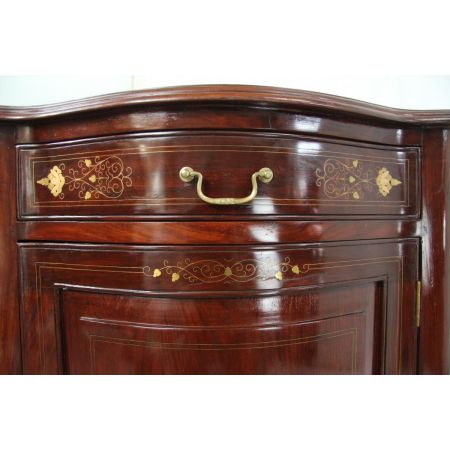 Sideboard  Palisanderholz Messingintarsien selten