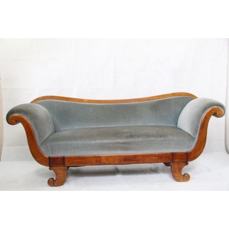 Sofa Biedermeier Original  Mahagoni 