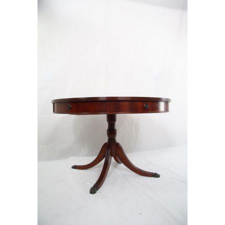 Esstisch  extravaganter Drumtable Mahagoni ausziebar