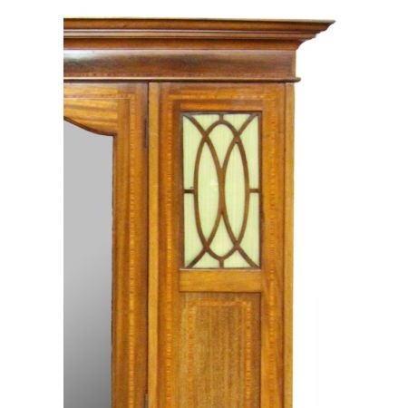 Kleiderschrank Wardrobe england 1910 Mahagoni