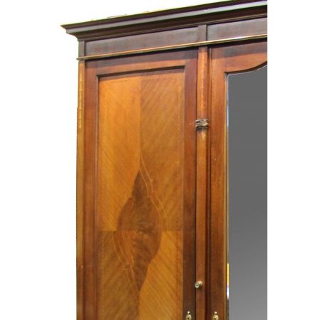 Großer Kleiderschrank Mahagoni England