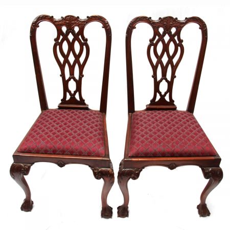 Dining Chair Chippendale Style 