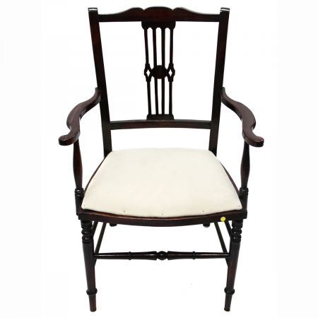 Armchair  Edwardian Mahagoni
