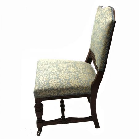 Victorian Chair  Mahagoni  mit gepolsterten Rücken