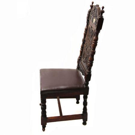 viktorianischer Stuhl im Charles II Style