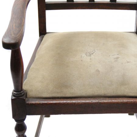 Country  Armchair Eiche Landhaus Stuhl