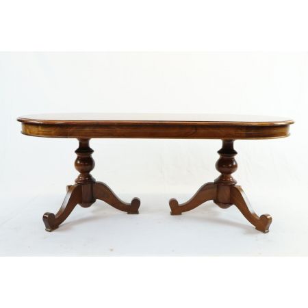 Antiker Sofatisch mit schönen Messing  Intarsien