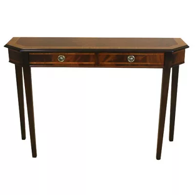 Beistelltisch / Hall Table "Belfast" (120 x 35 cm) in Mahagoni, Eibe u. mehr