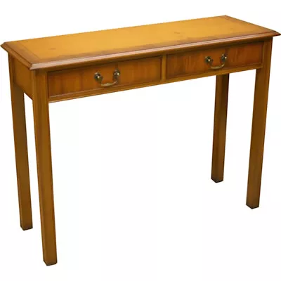 Chippendale Hall Table / Beistelltisch "Notthingham" in Eibe, Mahagoni u. mehr