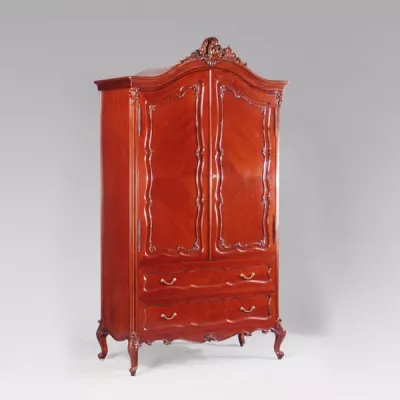 2-türiger Kleiderschrank "Louis XV"
