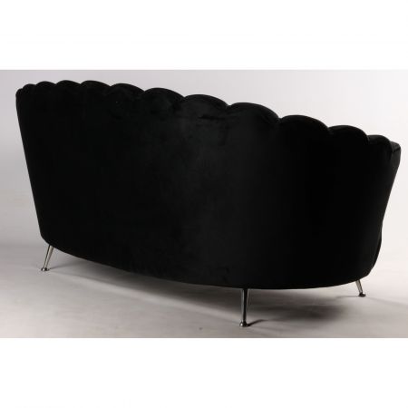 Französisches Retro Samtsofa Samtcouch Sofa Samt klassisch