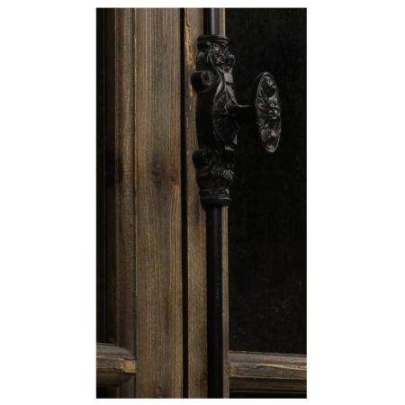 "Ruth" Regal mit Massivholzelementen im Jugendstil