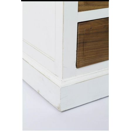 "Ada" Regal aus massivem Ulmenholz im Landhausstil