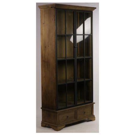 "Millie" Regal mit Massivholzelementen im Jugendstil