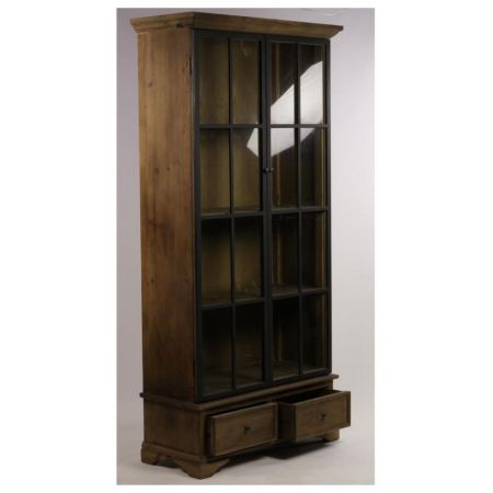 "Millie" Regal mit Massivholzelementen im Jugendstil