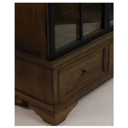 "Millie" Regal mit Massivholzelementen im Jugendstil