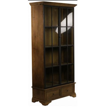 "Millie" Regal mit Massivholzelementen im Jugendstil