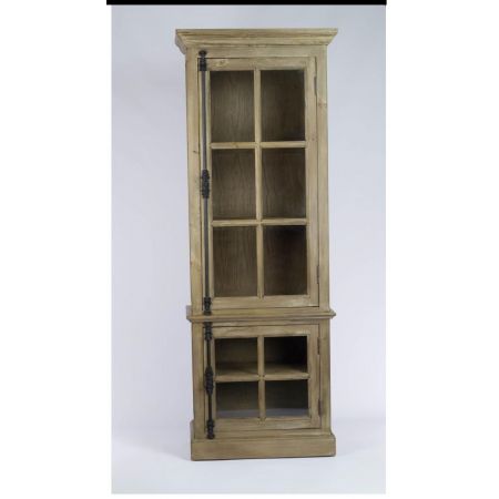 "Adelaide" Regal aus massivem Ulmenholz im Landhausstil