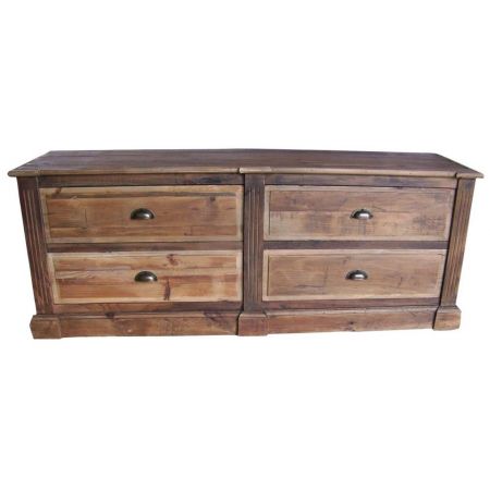 "Majorie" Kommode mit robusten Massivholzelementen im Landhausstil