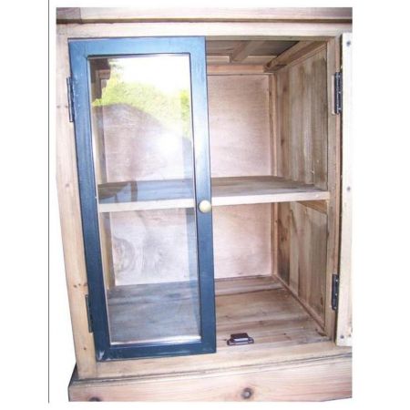 "Claude" Sideboard aus robustem Massivholz im Industrial Style