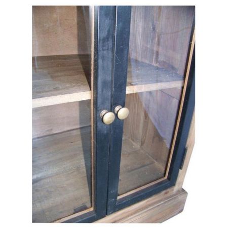 "Claude" Sideboard aus robustem Massivholz im Industrial Style