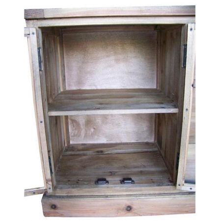 "Claude" Sideboard aus robustem Massivholz im Industrial Style