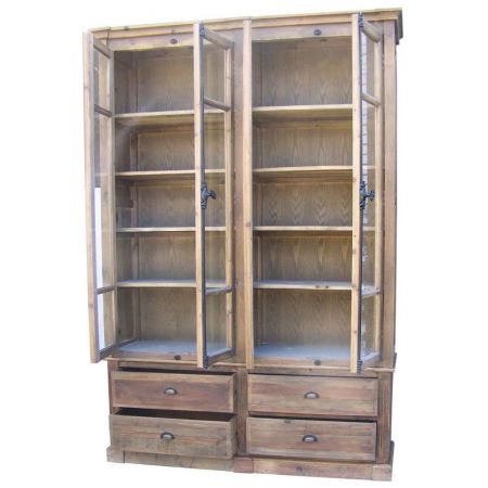 "Della" Schrank aus Massivholz im Landhausstil