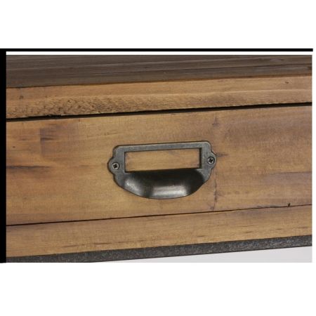 "Anne" Regal aus massivem Kiefernholz im Industial Style