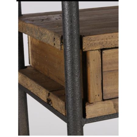 "Anne" Regal aus massivem Kiefernholz im Industial Style