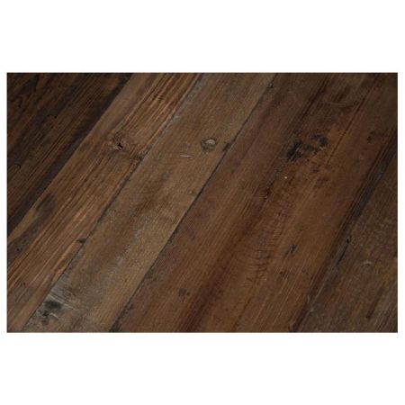 "Elmer" Beistelltisch mit Massivholzelementen und einem robusten Metallrahmen im Industrial Style