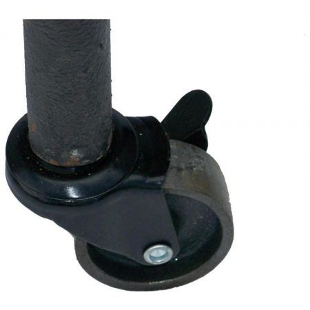 "Martin" Beistelltisch mit Massivholzelementen und einem robusten Metallrahmen im Industrial Style