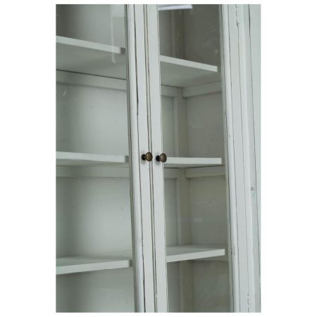 "Eleanor" Vitrine aus Massivholz im Landhausstil