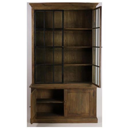 "Alma" Regal aus massivem Kiefernholz im Industial Style