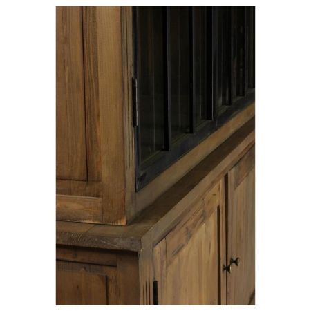 "Alma" Regal aus massivem Kiefernholz im Industial Style