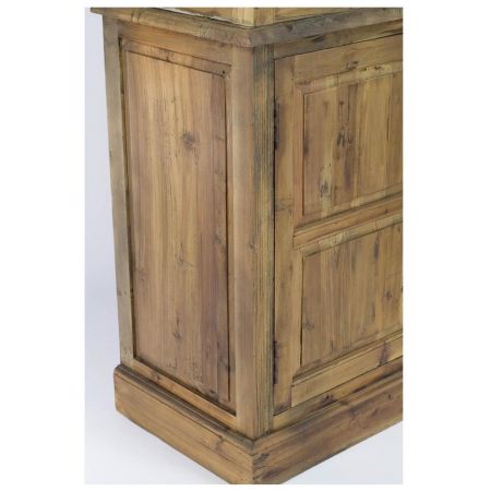 "Effie" Vitrine aus Massivholz im Landhausstil