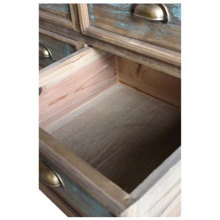 "Nellie" Kommode mit robusten Massivholzelementen im Landhausstil