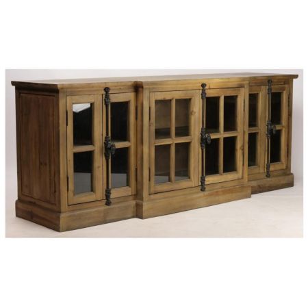 "Lilian" Sideboard aus Massivholz im Landhausstil