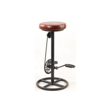 Fahrradhocker im industriellen Stil