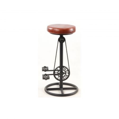 Fahrradhocker im industriellen Stil