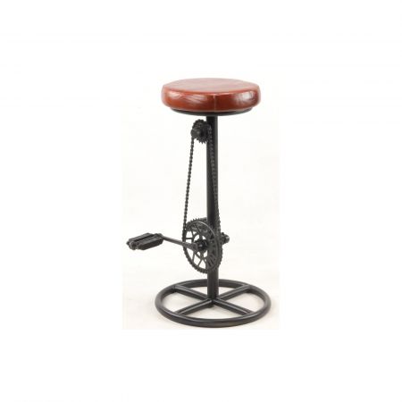 Fahrradhocker im industriellen Stil