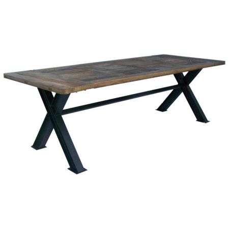 Großer Industrial Style Esstisch Gary, 250cm