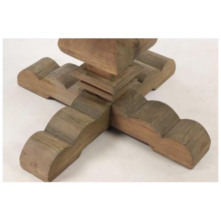 Rustikaler Esstisch Nala, rund