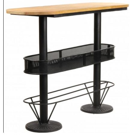 "Tex" Industrial Style Esstisch / Stehtisch