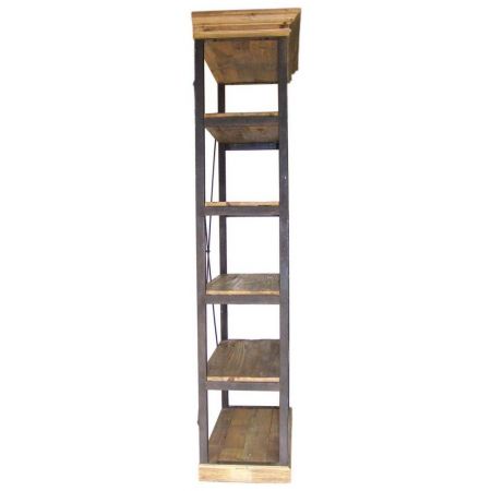 "Clarence" Regal mit Massivholzelementen im Industial Style
