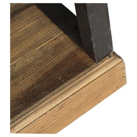 "Clarence" Regal mit Massivholzelementen im Industial Style