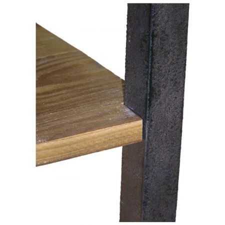 "Clarence" Regal mit Massivholzelementen im Industial Style