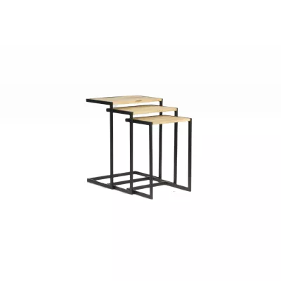 Nest of Tables / Beistelltisch "Nid" Industrial-Stil