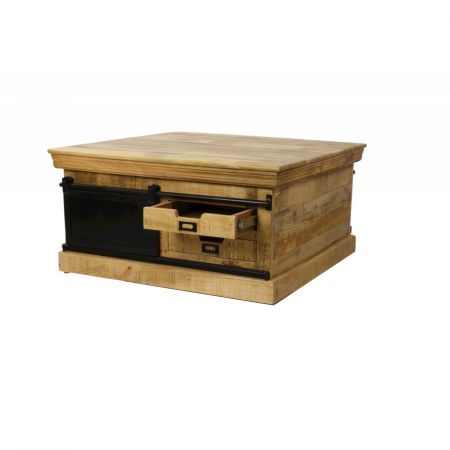 Sofatisch "Bois" im Industrial Stil